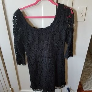 Black lace White House Black Market dress